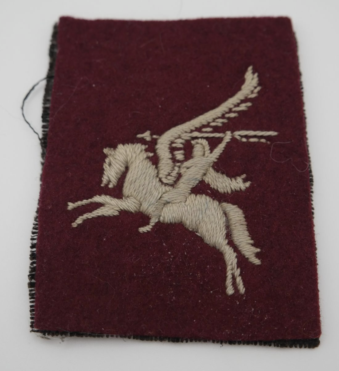 Original WW2 Era British Airborne Division Pegasus Sleeve Patch — 1st & 6th Airborne — Rare WWII Parachute Regiment Militaria
