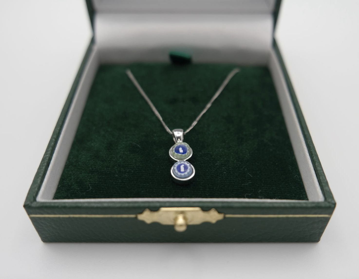 Unique Whitefriars Monk Cane Necklace 